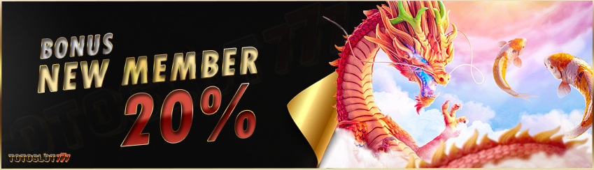 Bonus New Member 20% ALL Games